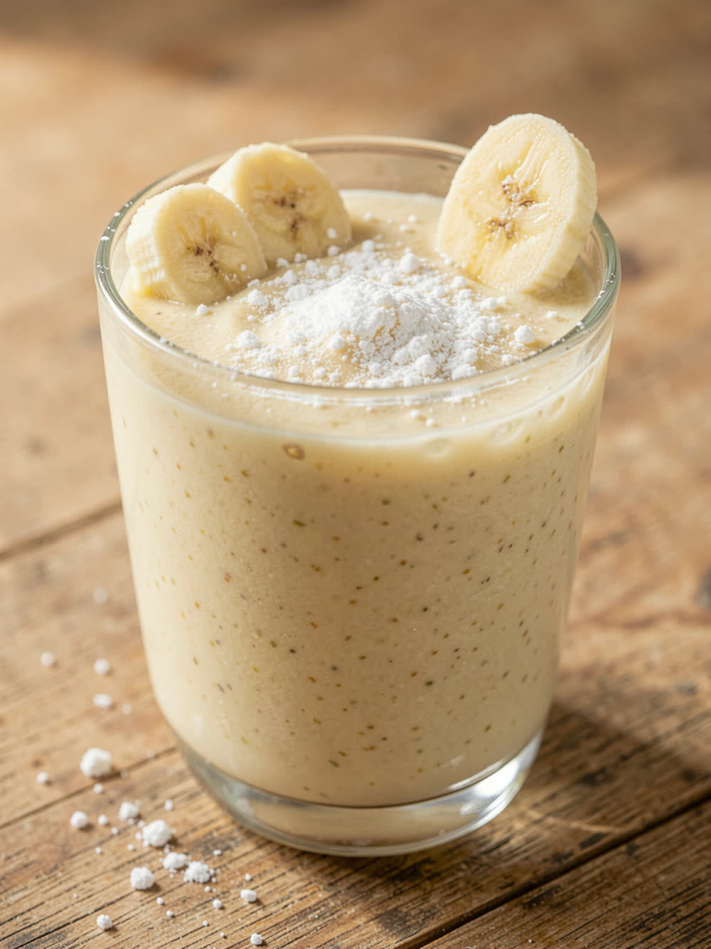 Shake Pós-Treino de Whey e Banana