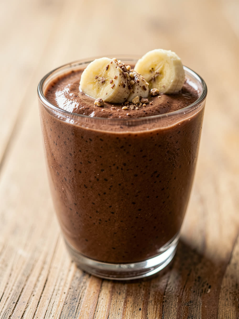 Shake de Cacau e Banana